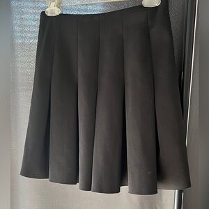 PARKER  BEAUTIFUL Pleaded Black Circle Skirt